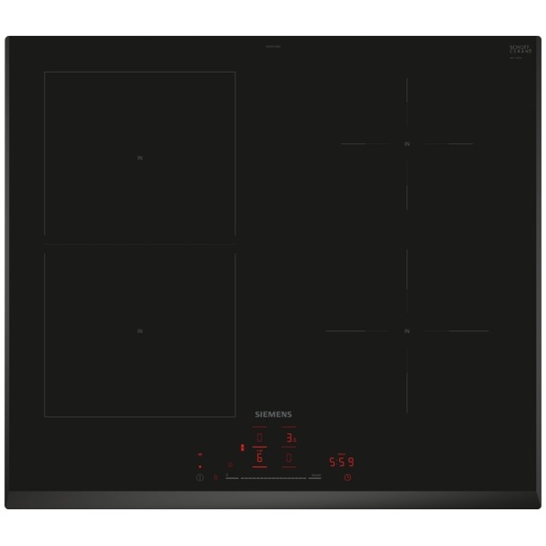 Siemens ED651HSB1E Inductie kookplaat Zwart