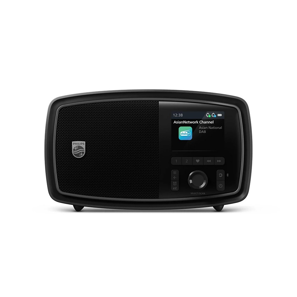Philips The Janet - TAV2000DB/00 DAB radio Zwart afbeelding