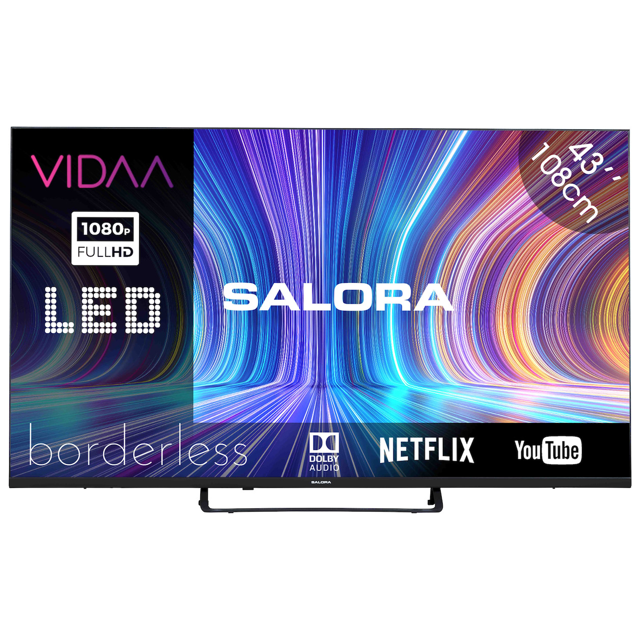 Salora 43FV210 - 43 inch - LED TV afbeelding