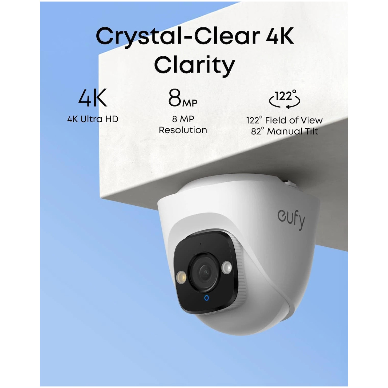 Eufy PoE Cam E41 Turret Cam IP-camera, foto 2