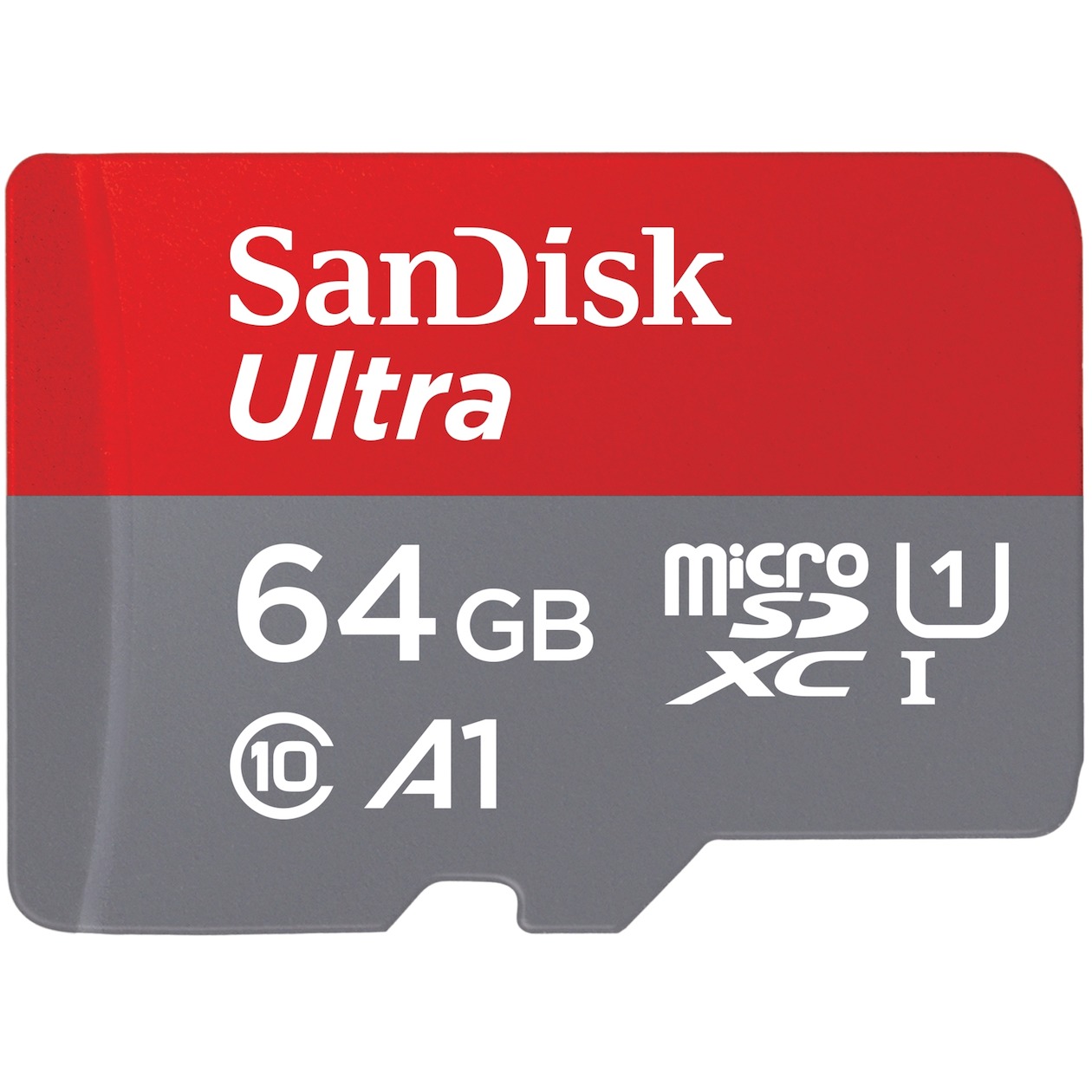 SanDisk MicroSDXC Ultra Photo 64GB 140mb/s C10 - SDA UHS-I Micro SD-kaart Grijs afbeelding