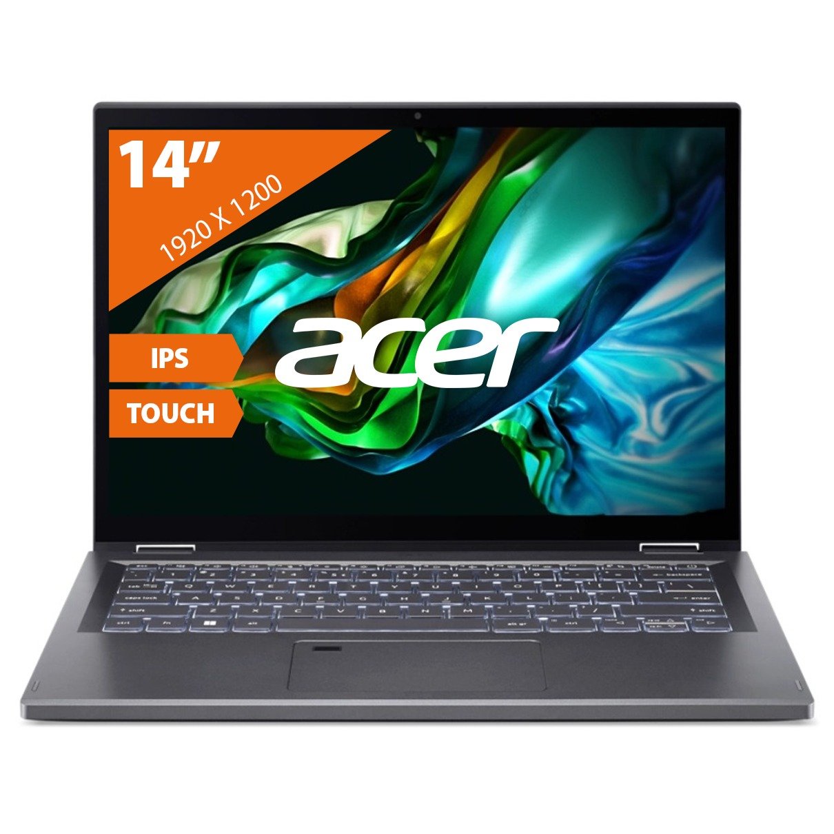 Expert Acer Aspire 5 Spin 14 A5SP14-51MTN-54YX Grijs aanbieding