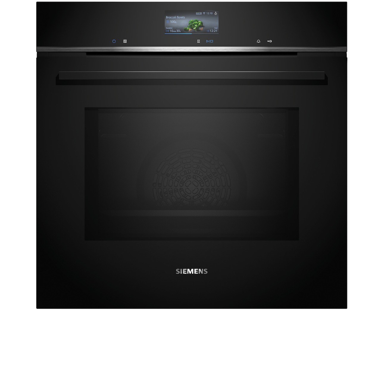 Siemens HM736GAB1 Inbouw oven met magnetron Zwart afbeelding