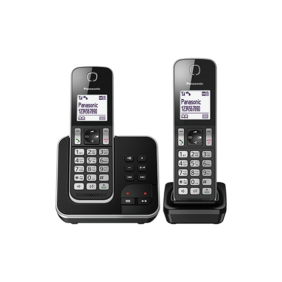 Panasonic KX-TGD322 Huistelefoon Grijs afbeelding