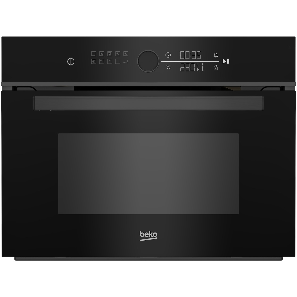 Beko BBCW13400DX Selective Line Inbouw oven met magnetron Zwart afbeelding