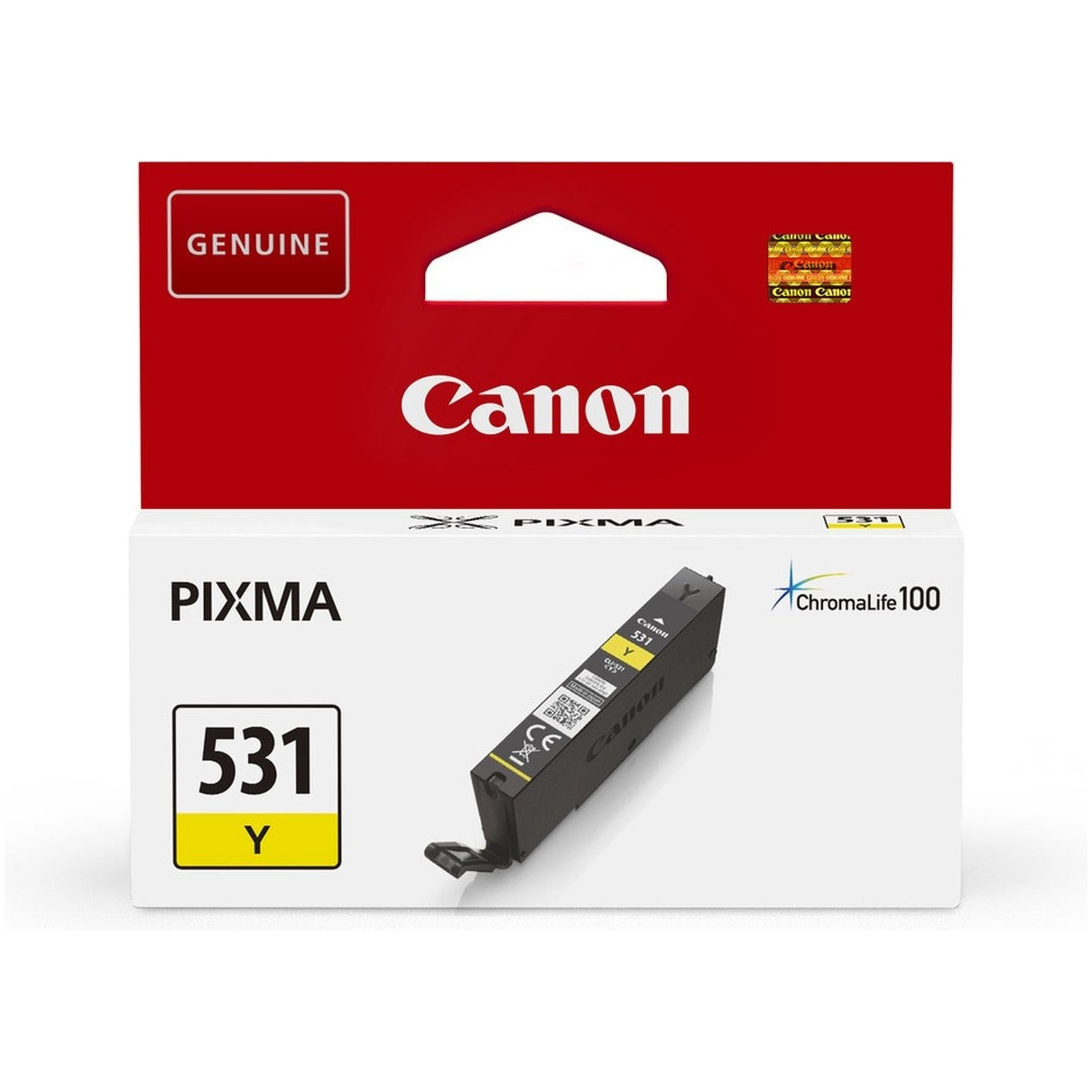 Canon CLI-531Y Cartridge Inkt Geel afbeelding