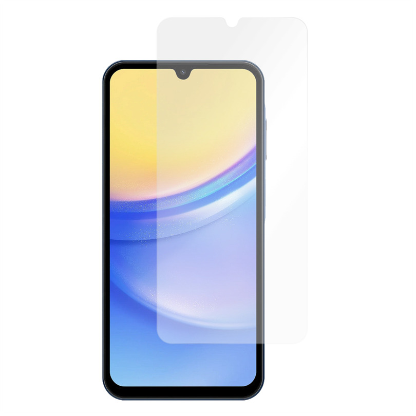 Just in Case Tempered Glass voor Samsung A15 4G/5G Smartphone screenprotector afbeelding