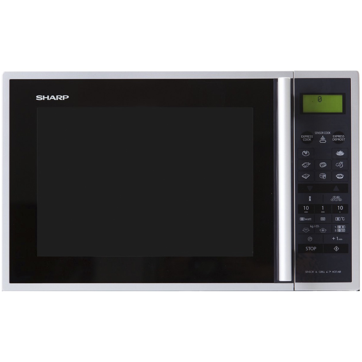 Sharp R961INW Combimagnetron Zilver