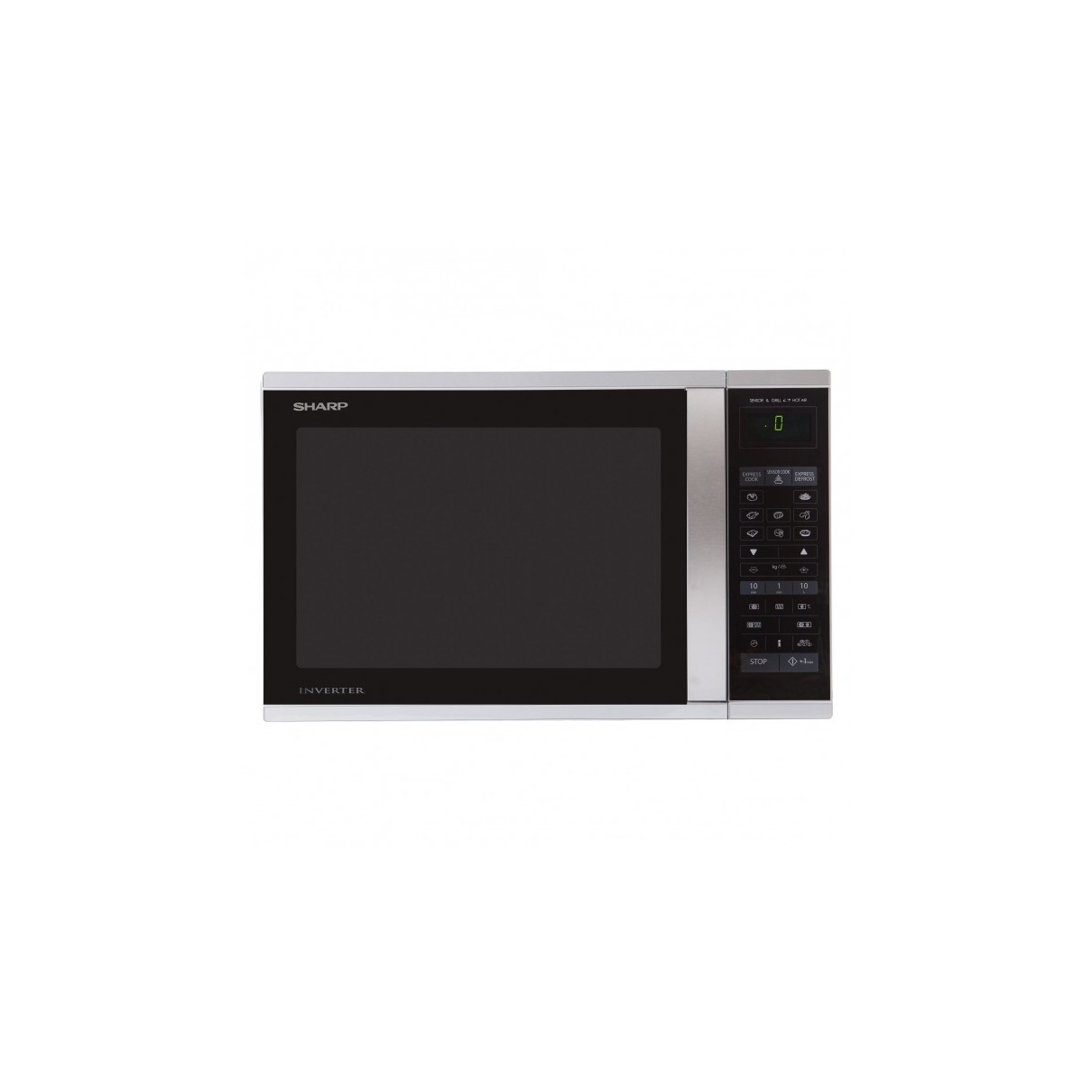 Sharp R971INW Combimagnetron Zilver, foto 2