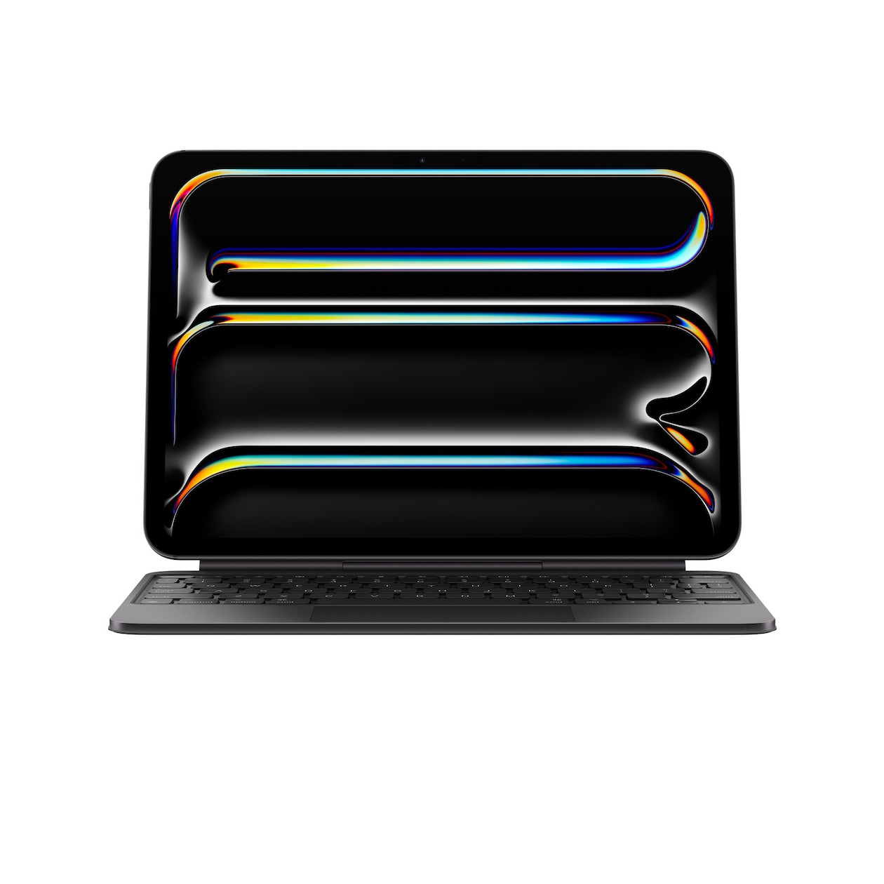 Apple Magic Keyboard voor iPad Pro 11-inch (2024) - Nederlands Tablethoesje Zwart afbeelding