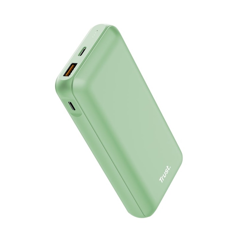 Trust Redoh Fast Powerbank 20.000 mAh Powerbank Groen afbeelding