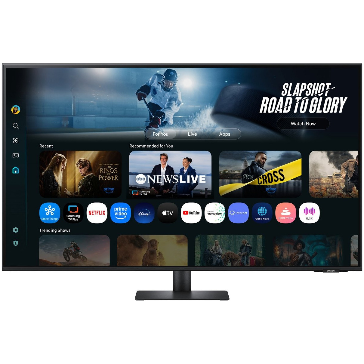 Samsung LS43FM702UUXEN Monitor afbeelding