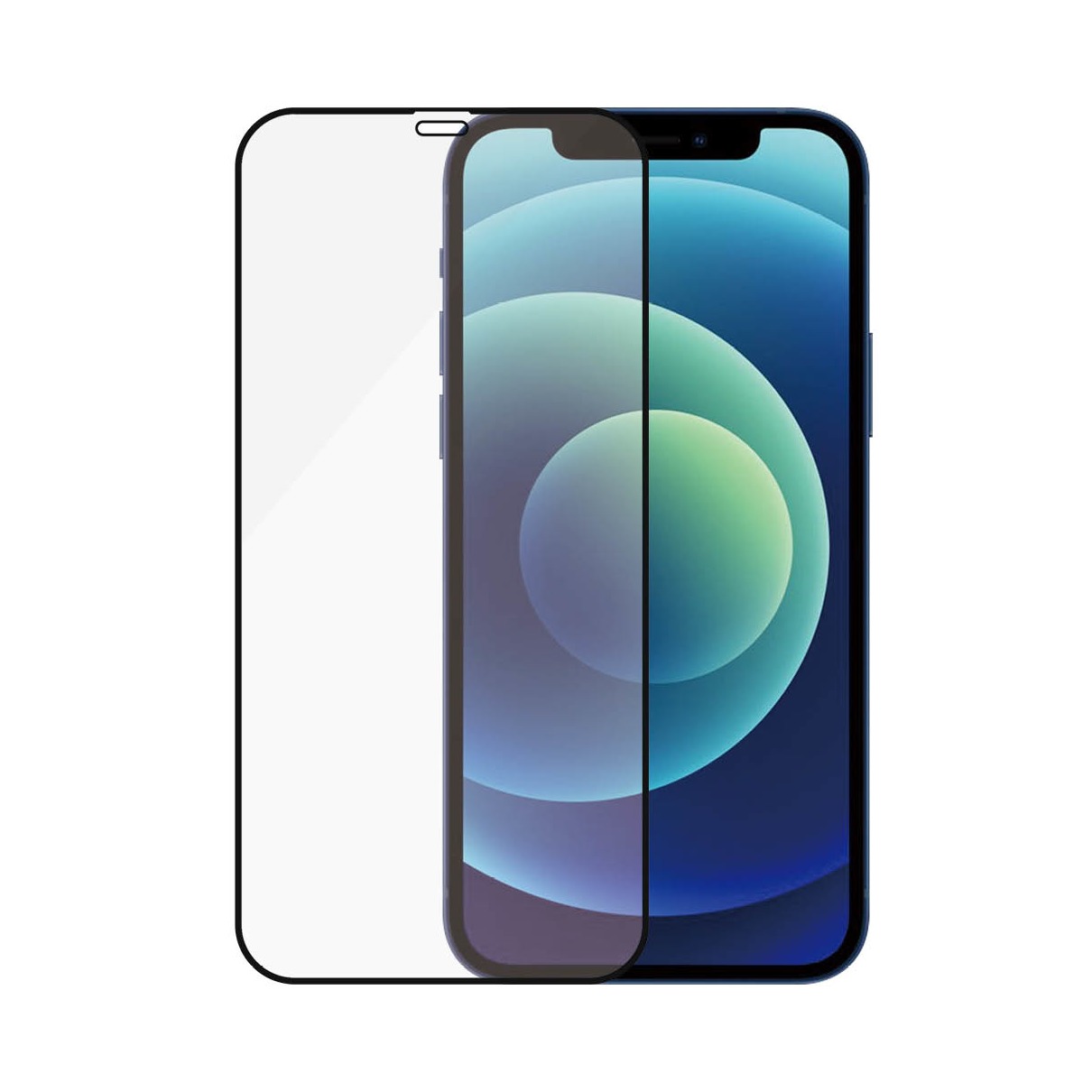 Panzerglass Apple iPhone 12 mini Case Friendly AB Smartphone screenprotector Zwart afbeelding