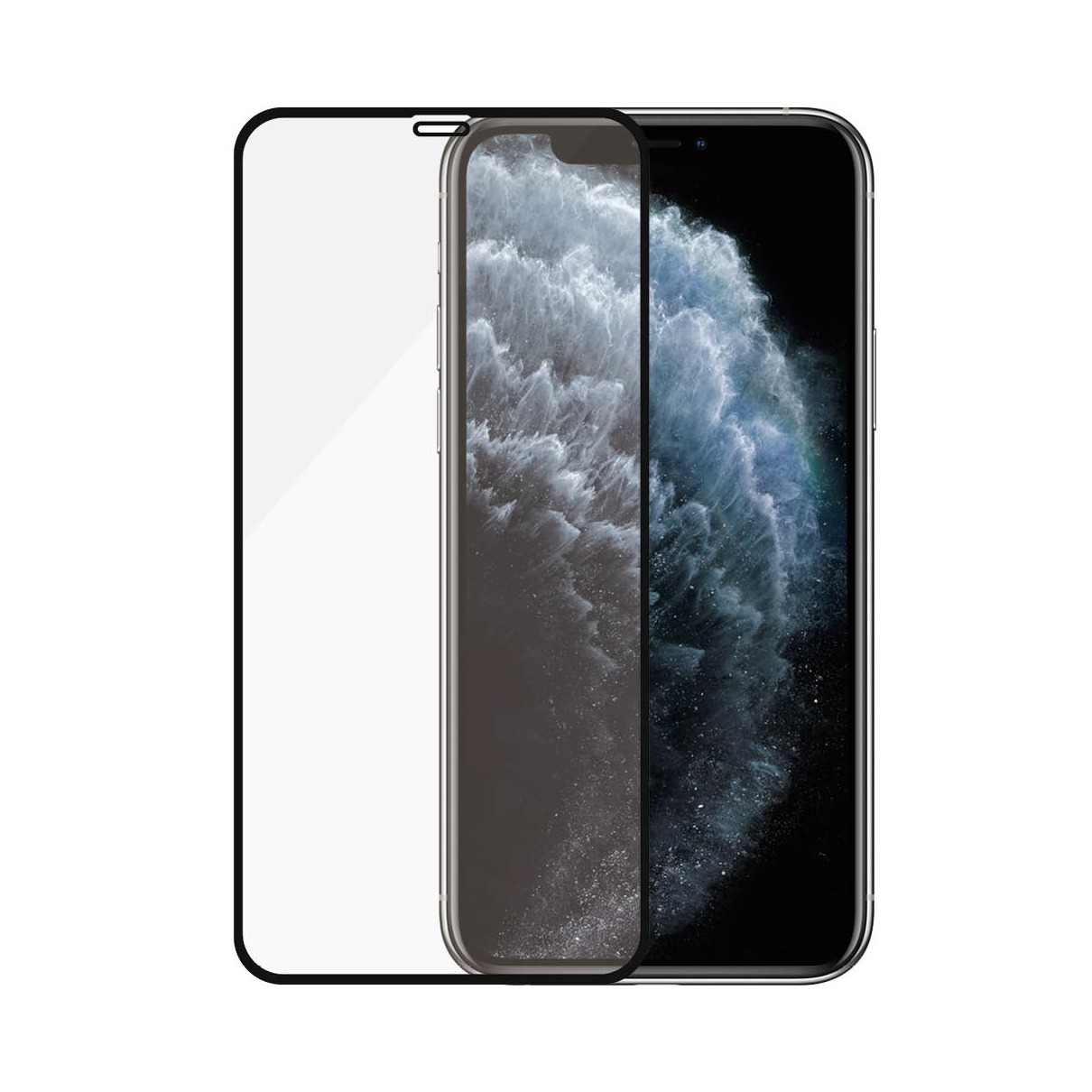 Panzerglass Apple iPhone X/Xs/11 Pro Case Friendly Smartphone screenprotector Zwart afbeelding