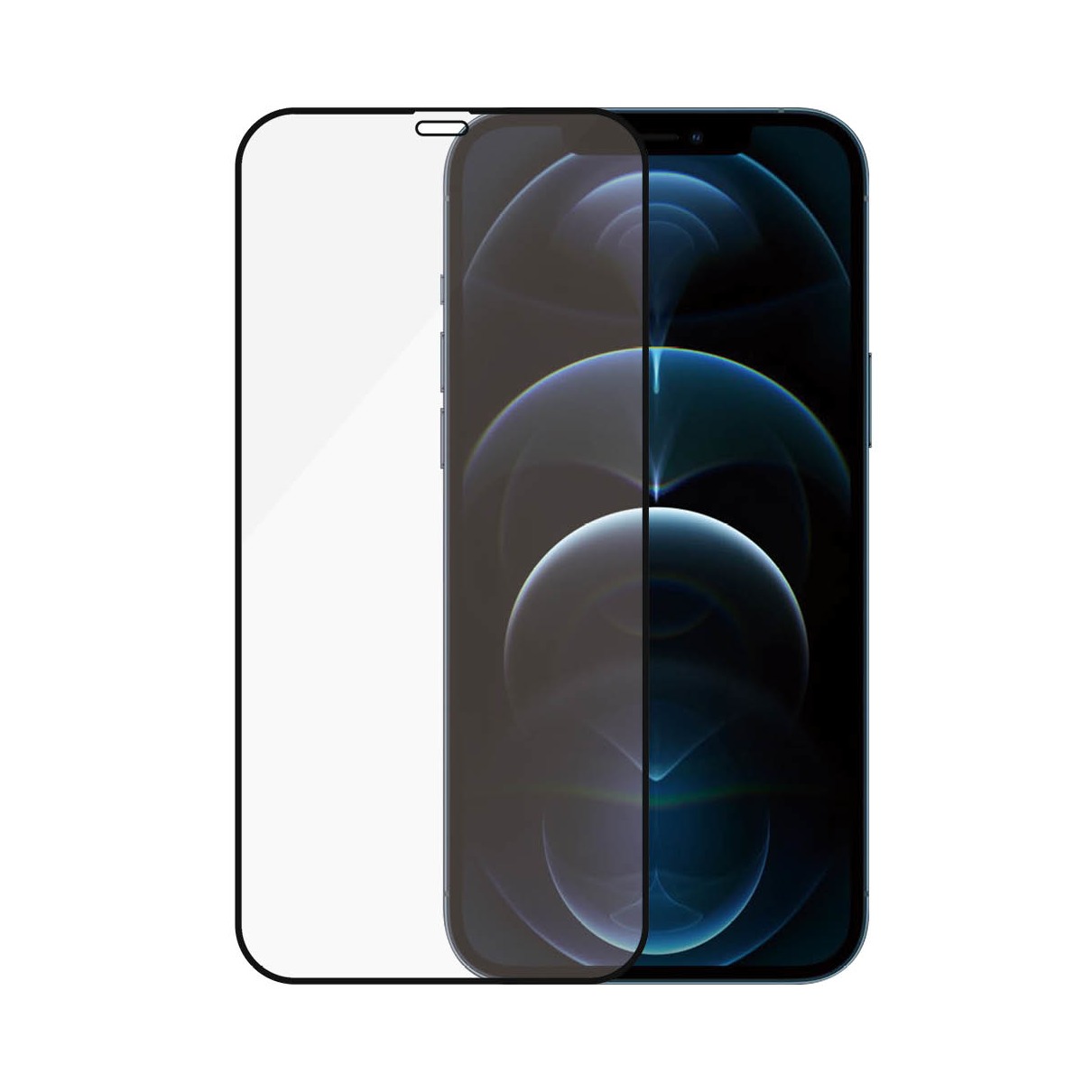 Panzerglass Apple iPhone 12 Pro Max Case Friendly AB Smartphone screenprotector Zwart afbeelding