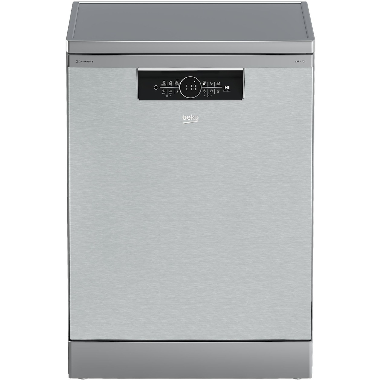 Beko BDFN36641XD Vrijstaande vaatwasser Grijs afbeelding