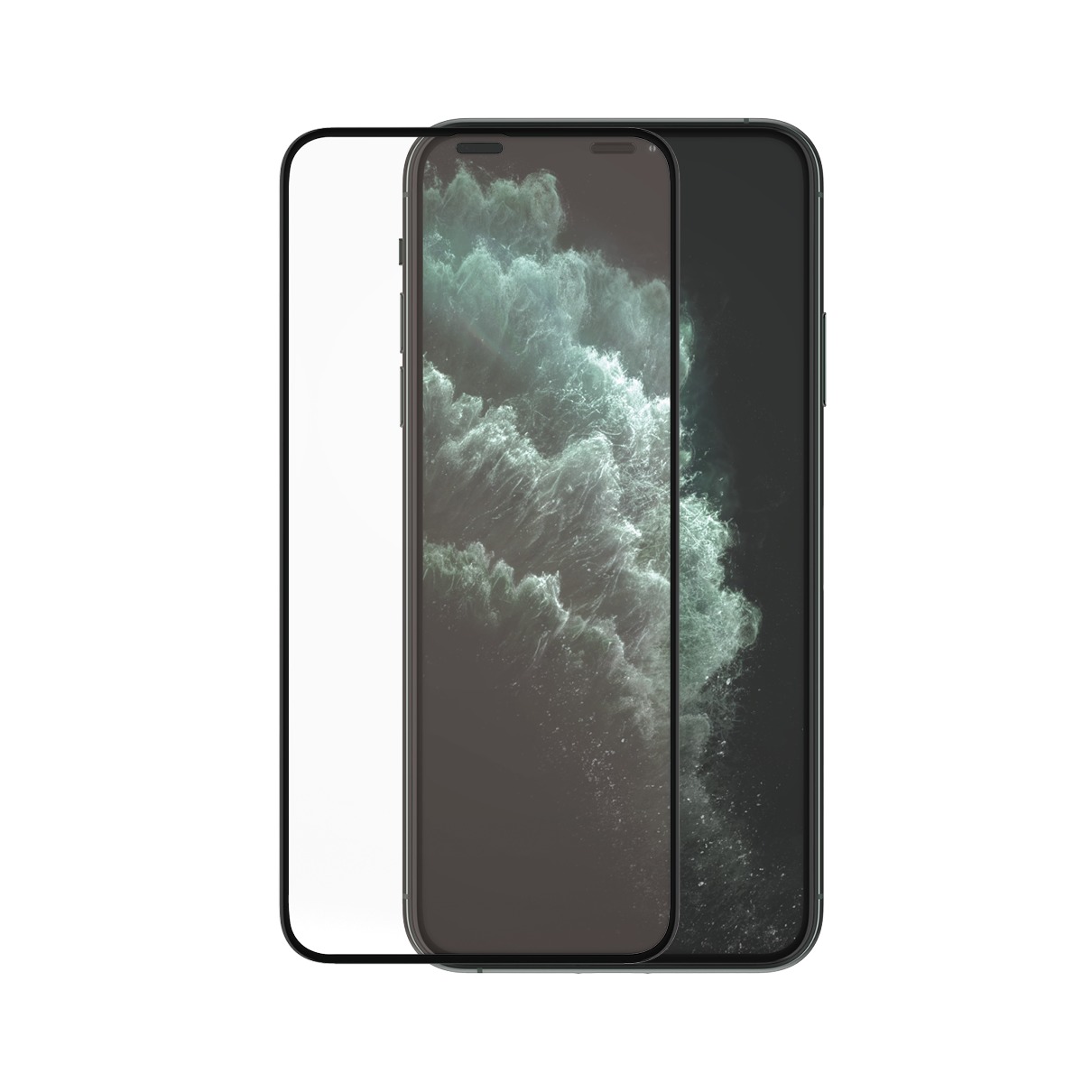 PanzerGlass Case Friendly Apple iPhone Xs Max / 11 Pro Max Screenprotector Glas Zwart