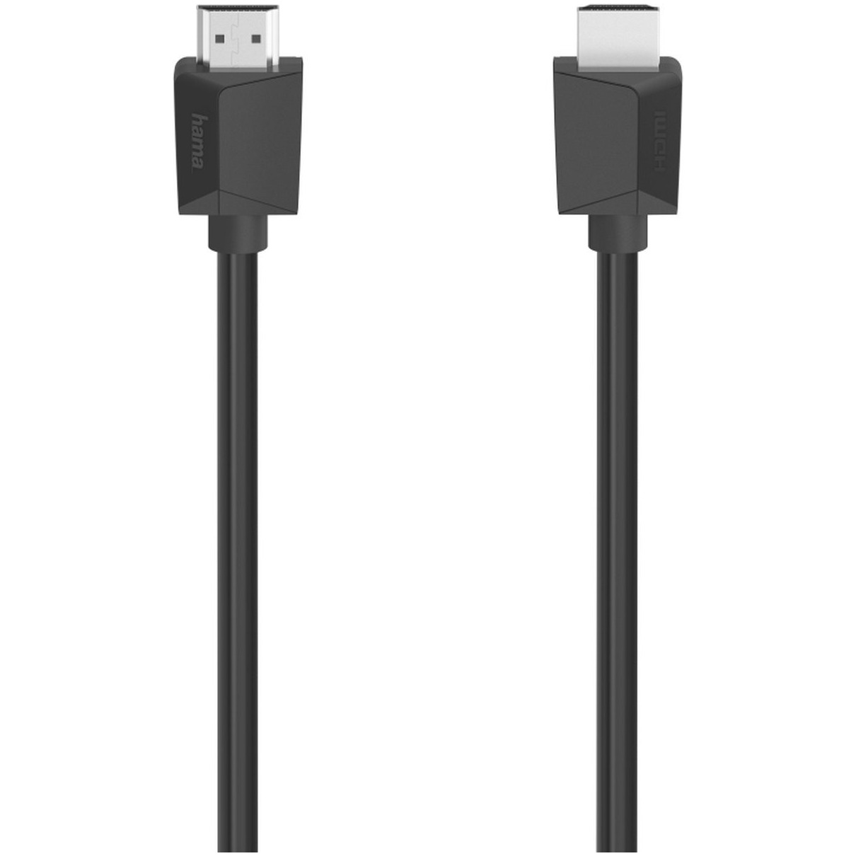 Hama High-speed HDMI-kabel, 4K, connector - connector, ethernet, 1,5 m HDMI kabel Zwart afbeelding