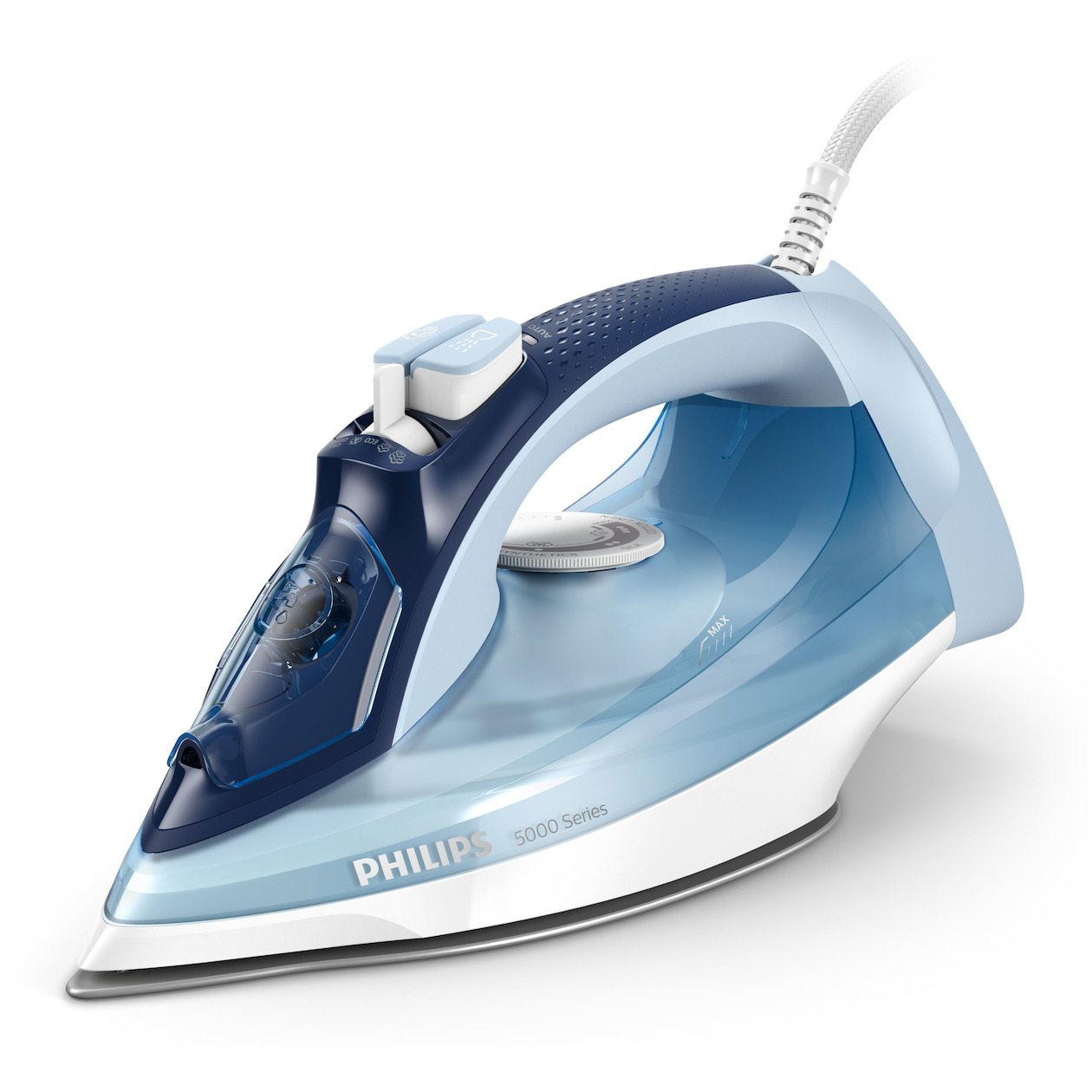 Philips DST5030/20 Stoomstrijkijzer Blauw afbeelding