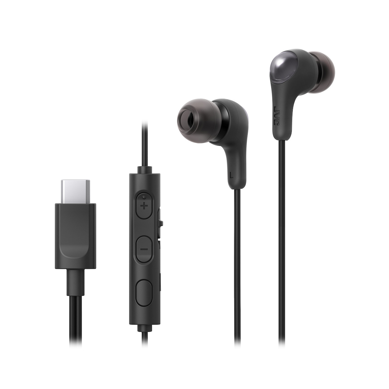 JVC HA-FR9UC In-ear oordopjes Zwart