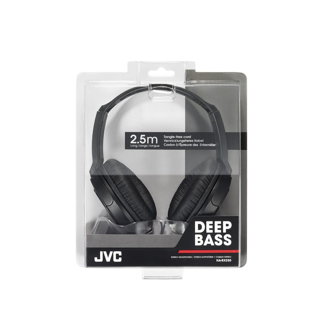 Jvc HA-RX330 Over-ear hoofdtelefoon Zwart, foto 2