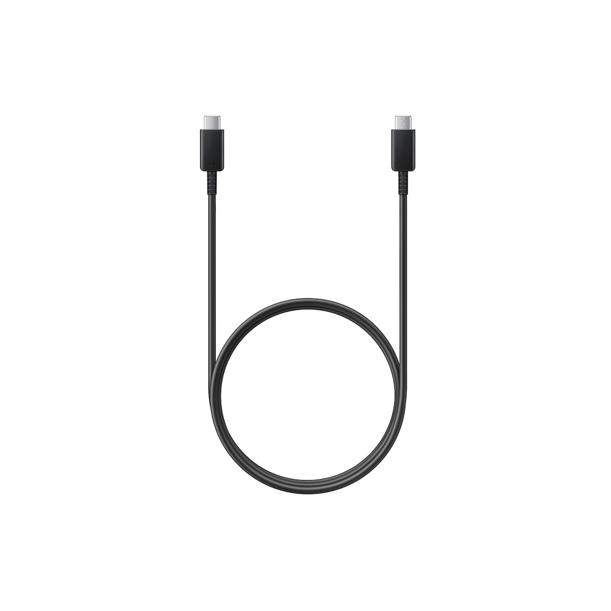 Samsung 5A USB-C naar USB-C Kabel (1m) Oplader Zwart afbeelding