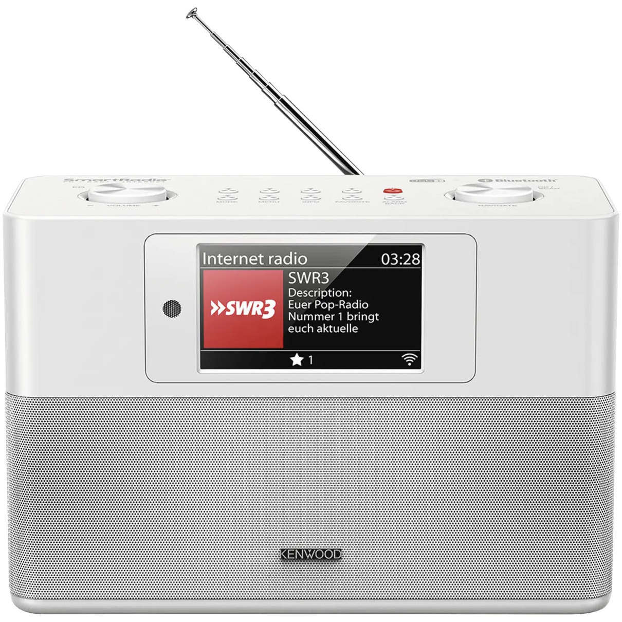 Kenwood CR-ST200S DAB radio Wit