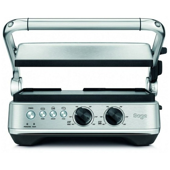 Sage The BBQ Press Grill Contact grill Zwart afbeelding