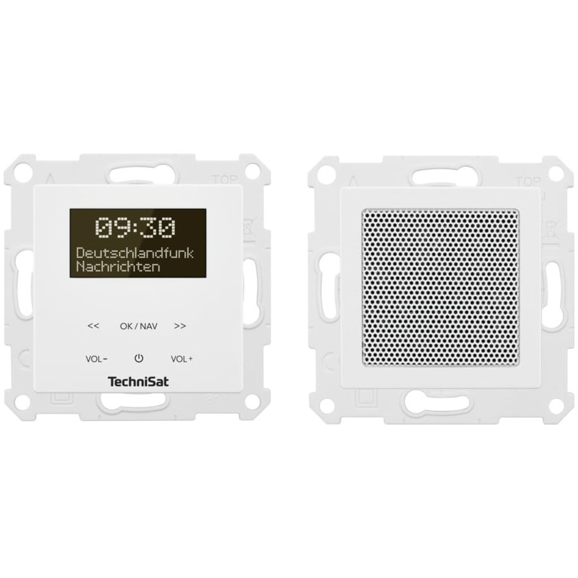 TechniSat Digitradio UP 55 DAB radio Wit afbeelding