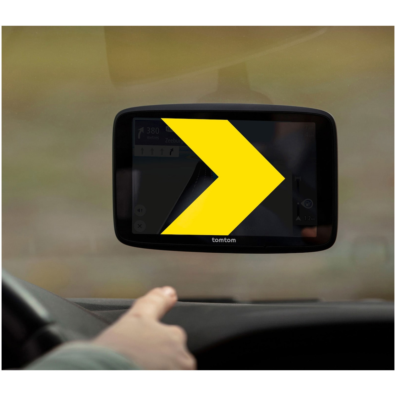 TomTom GO Superior 6 Wereld Autonavigatie Zwart, foto 3