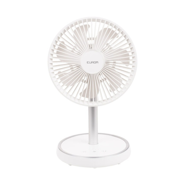 Eurom Vento Cordless Foldable Telescopic Tafelventilator