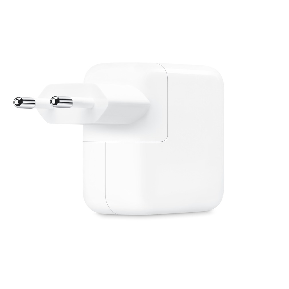 Apple Lichtnetadapter van 35 W met twee USB-C-poorten Oplader Wit, foto 3