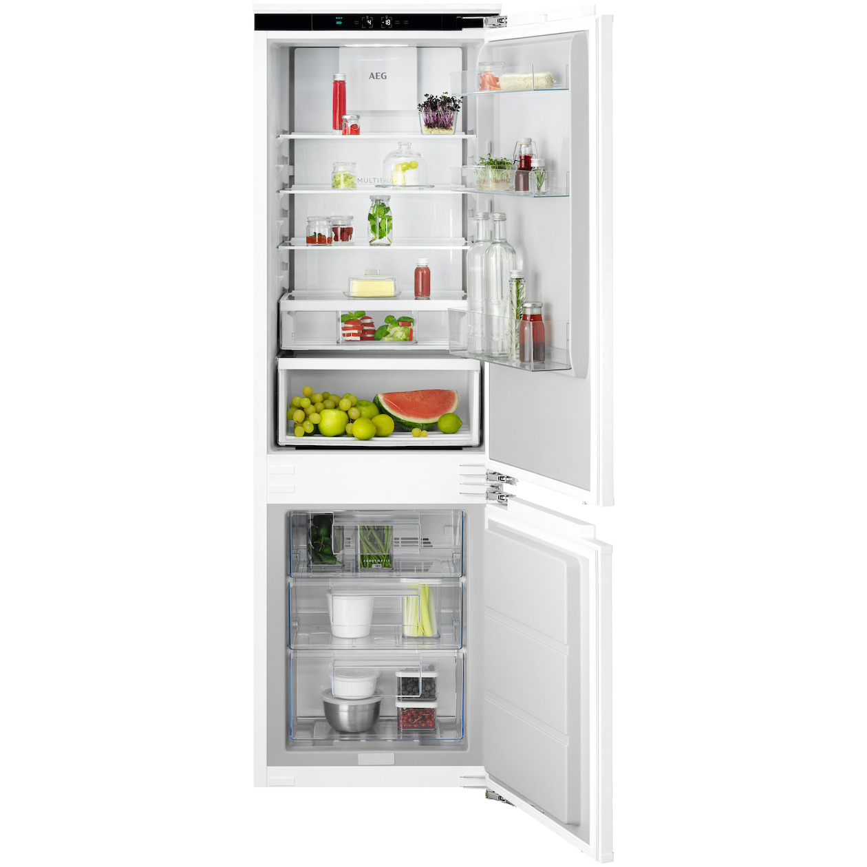 AEG TC7CS181DF Inbouw koel-vriescombinatie