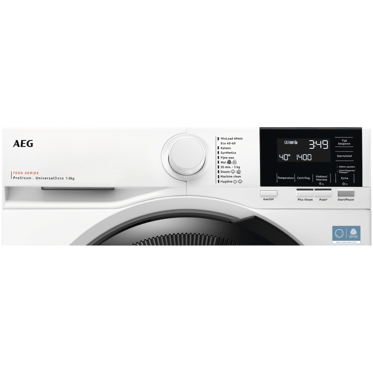 AEG LR74BREMEN Wasmachine Wit, foto 2