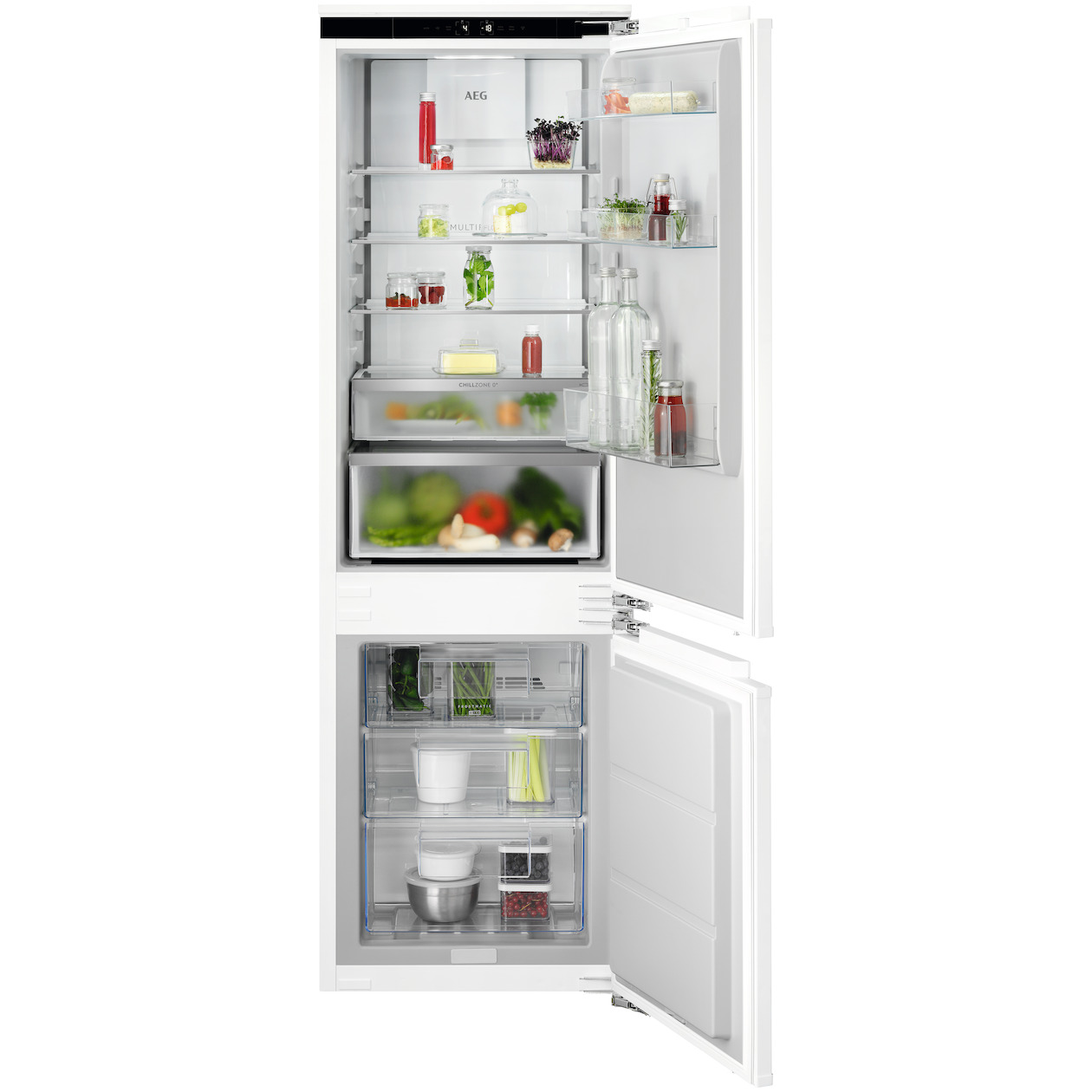 AEG TC7CS181AF Inbouw koel-vriescombinatie