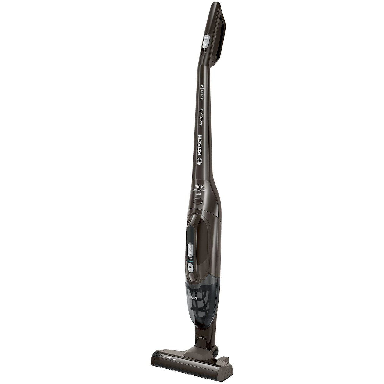 Bosch BCHF2MX16 Steelstofzuiger zonder zak Bruin