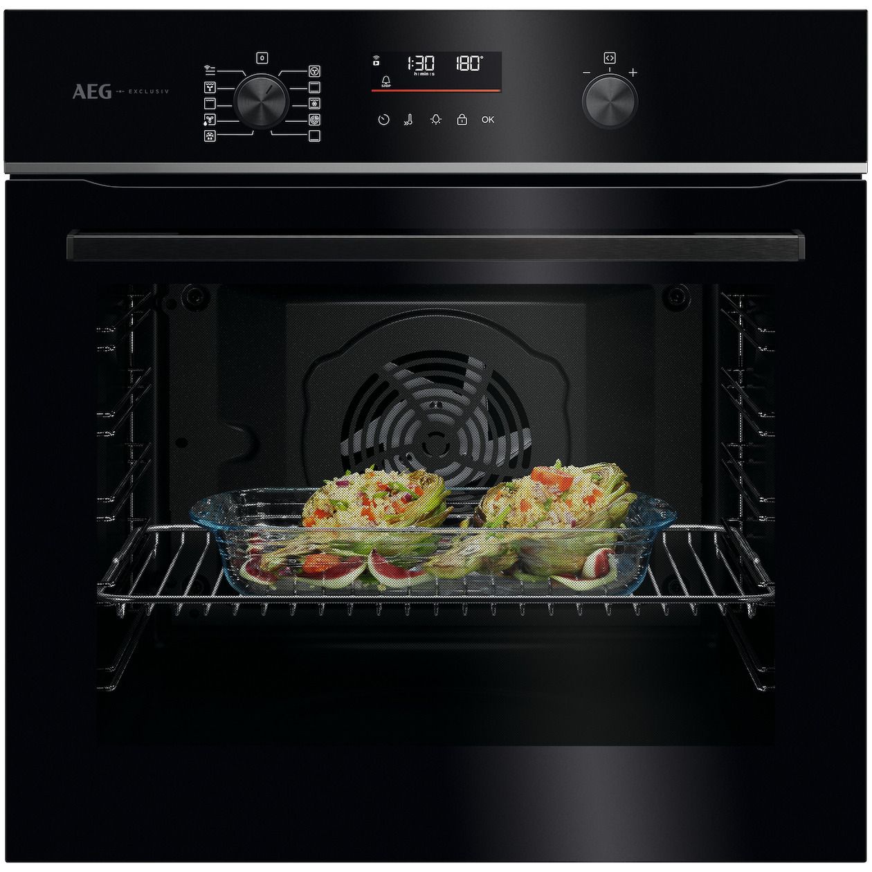 AEG TU5PB401SB Inbouw oven Zwart