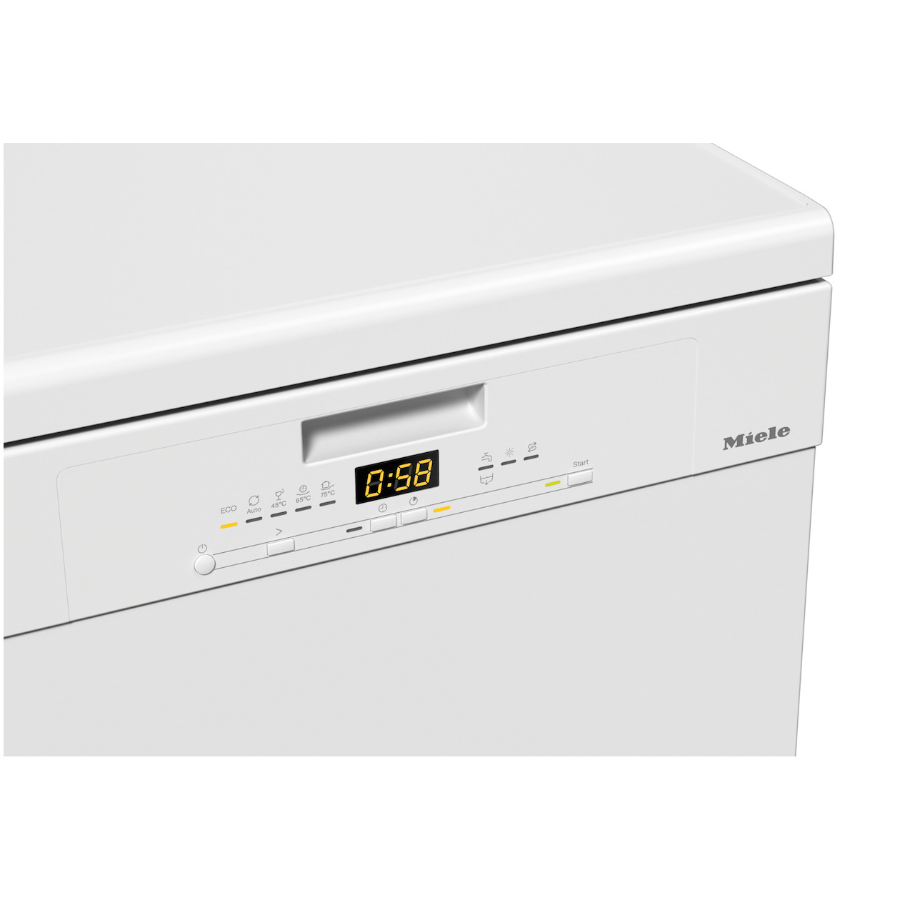 Miele G 5633 SC MER BW230 1,9 Excellence Vrijstaande vaatwasser Wit, foto 3