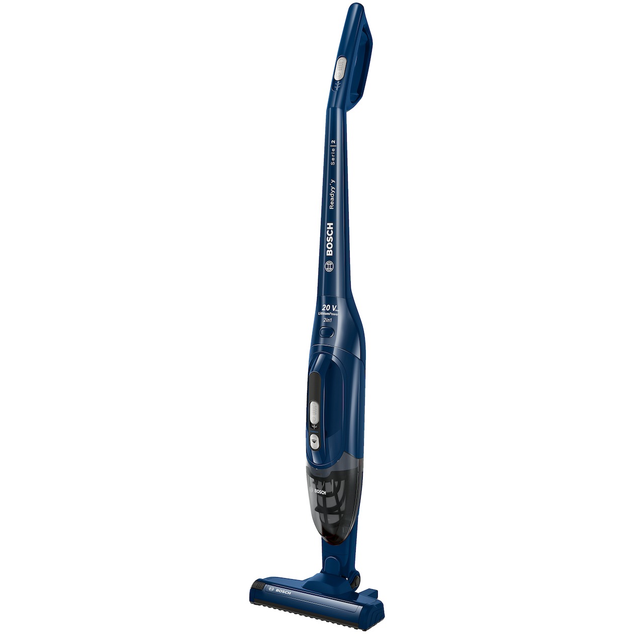 Bosch BCHF2MX20 Steelstofzuiger zonder zak Blauw afbeelding