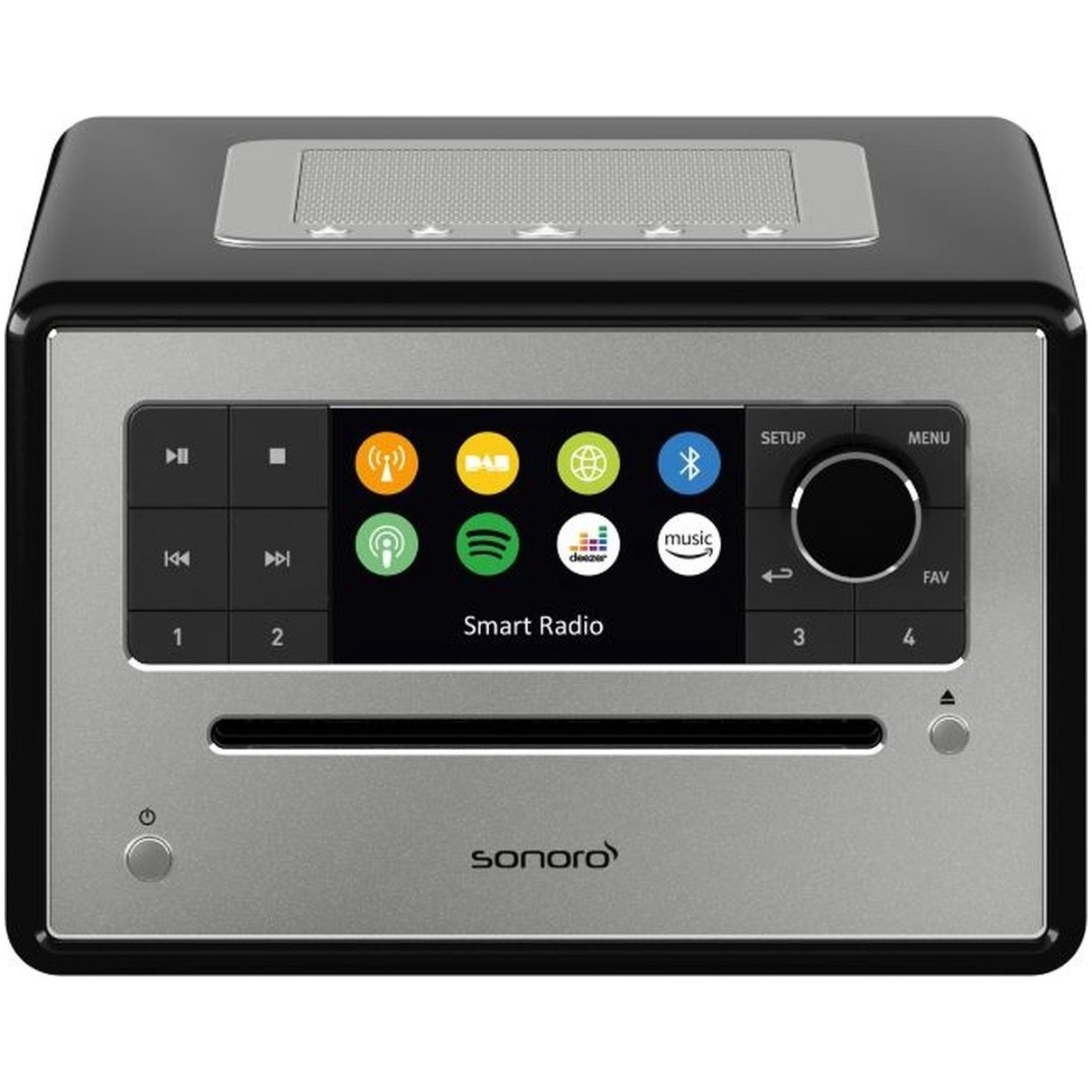 Sonoro ELITE X (2023) Hybride radio Zwart afbeelding