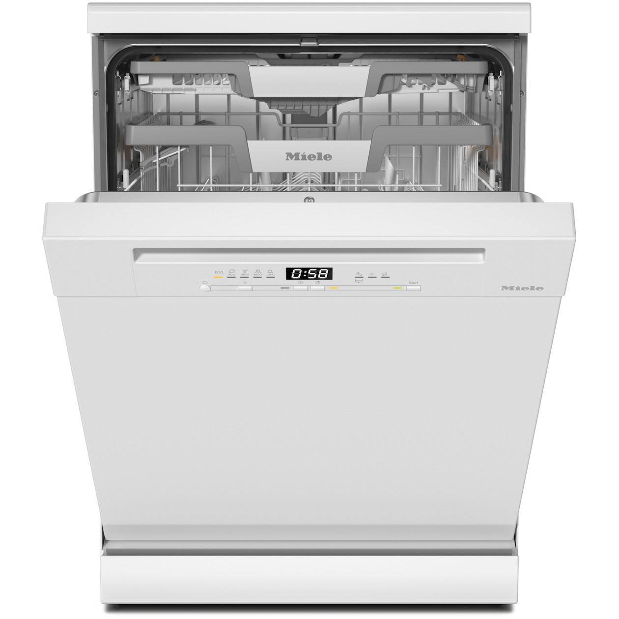 Miele G 5833 SC MER BW230 1,9 Excellence Vrijstaande vaatwasser Wit afbeelding
