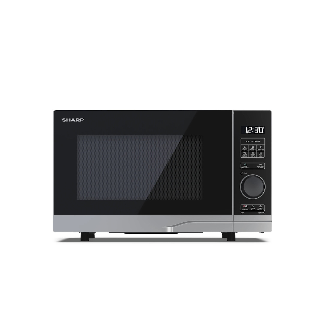 Sharp YC-PS204AE-S Magnetron Zwart afbeelding