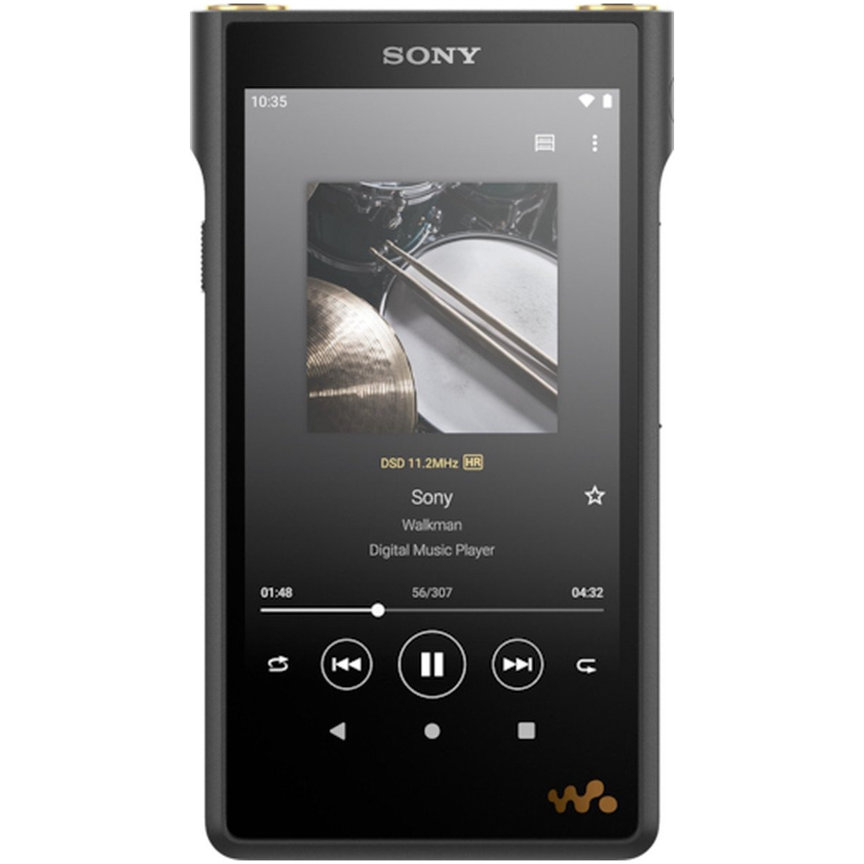 Sony WM1AM2 128GB MP3 speler Zwart afbeelding