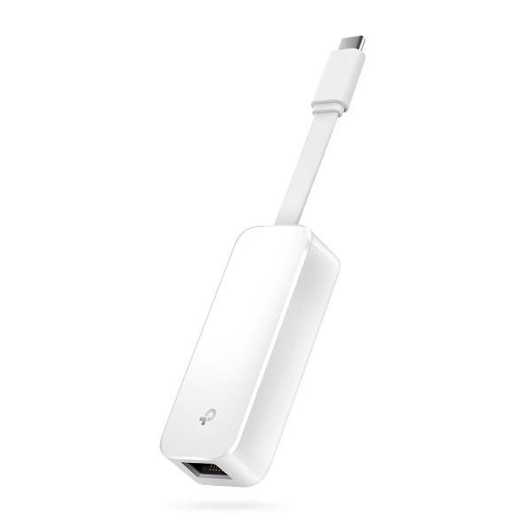 TP-Link UE300C USB Type-C naar RJ45 Gigabit Ethernet-netwerkadapter Wifi adapter Wit afbeelding