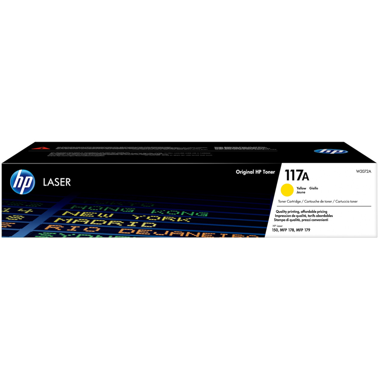 HP 117A Toner Toner Geel afbeelding