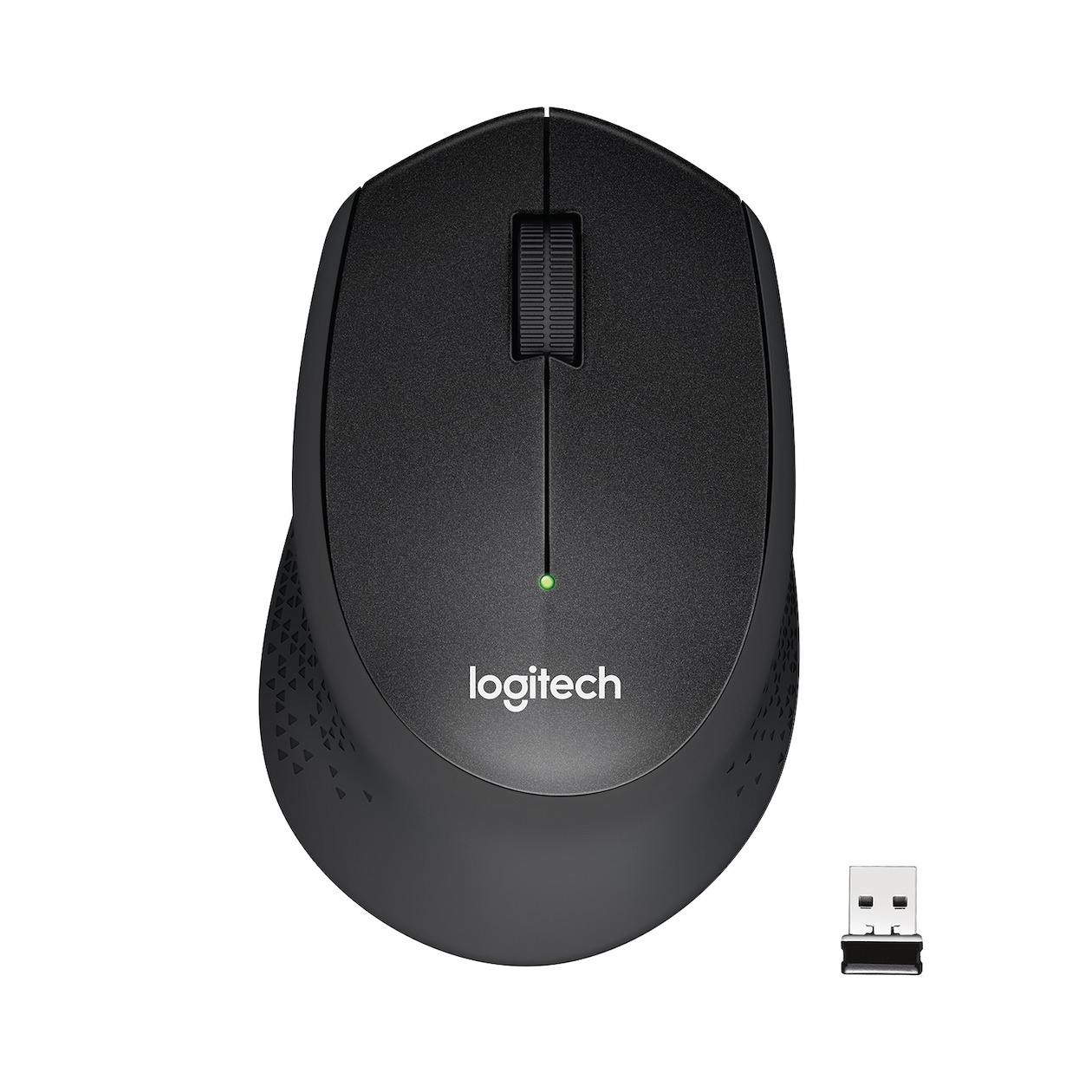 Logitech M330 Silent Plus Draadloze Muis Muis Zwart afbeelding
