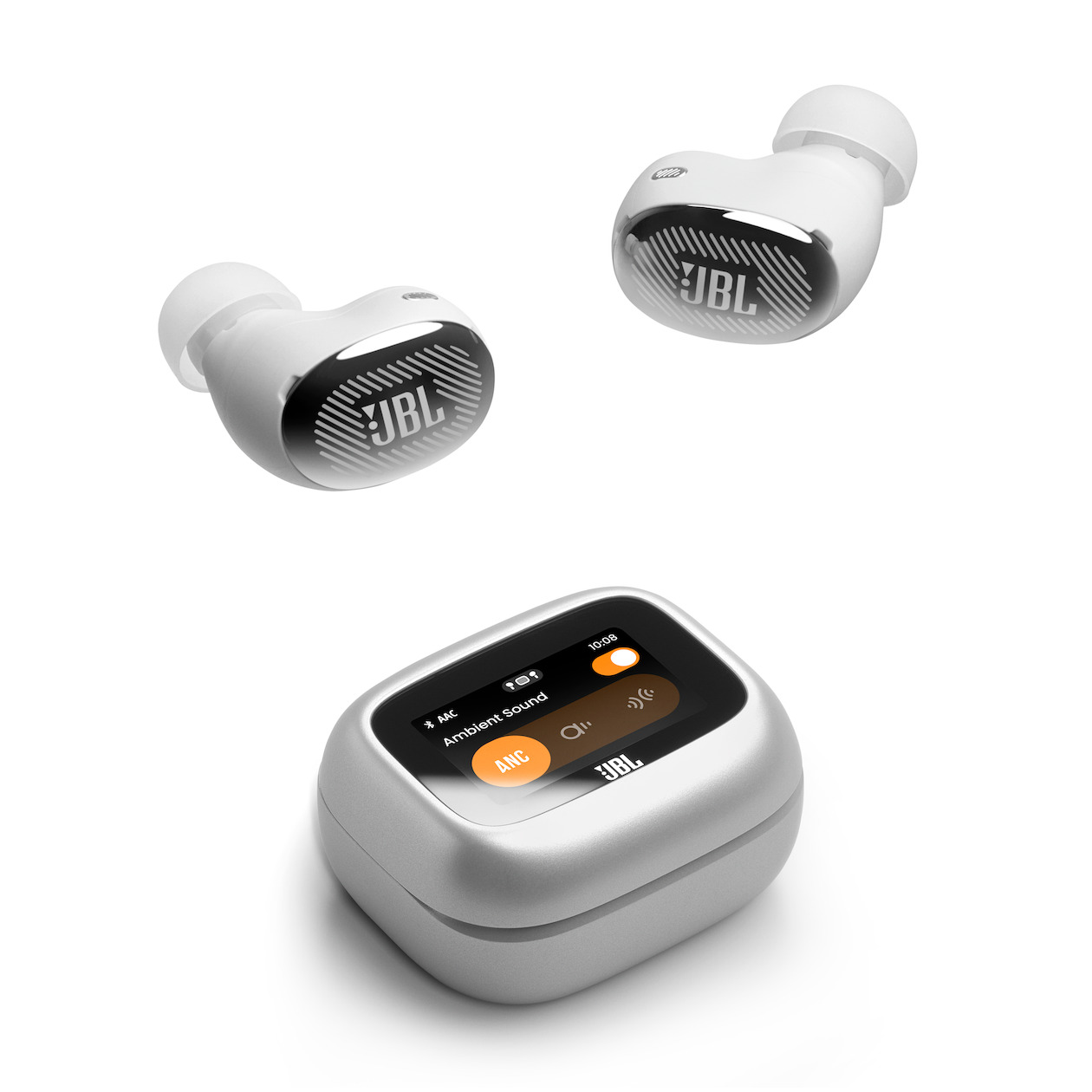 JBL Live Buds 4 On-ear hoofdtelefoon Zilver