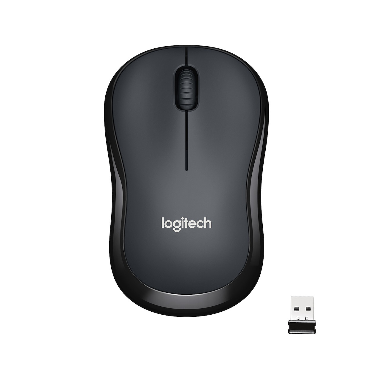 Logitech M220 Silent Draadloze Muis Muis Zwart afbeelding