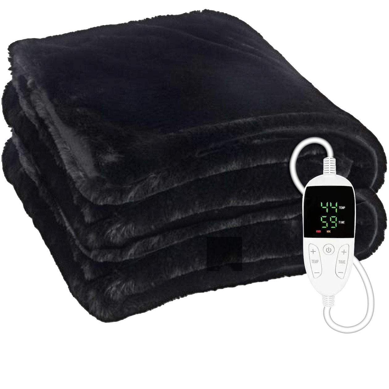 Stealth ST-HB150W Electric Heating Blanket - Luxury Elektrische deken Zwart afbeelding