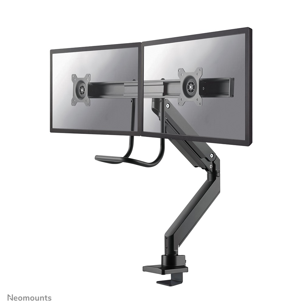 Neomounts NM-D775DXBLACK Monitorarm Zwart afbeelding